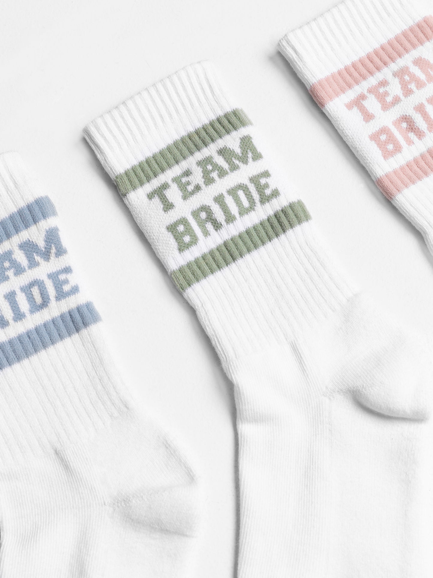 Maya Sage Green 'Team Bride' Socks