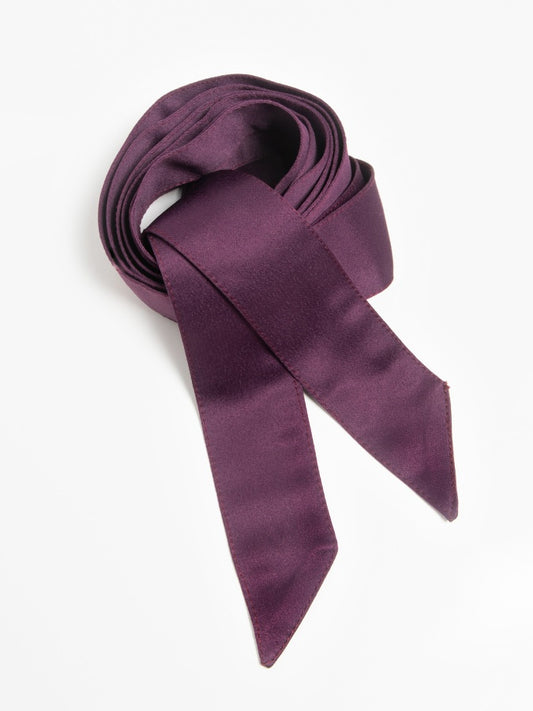 Maya Satin Sash Belt
