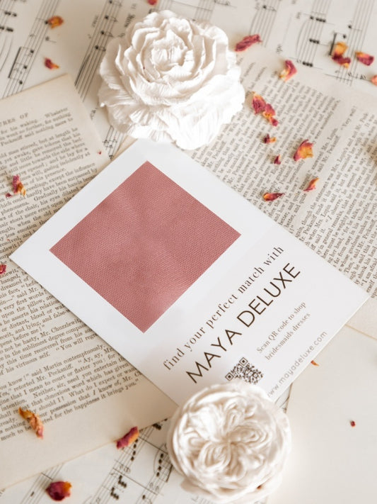 Maya Dusty Pink Swatch