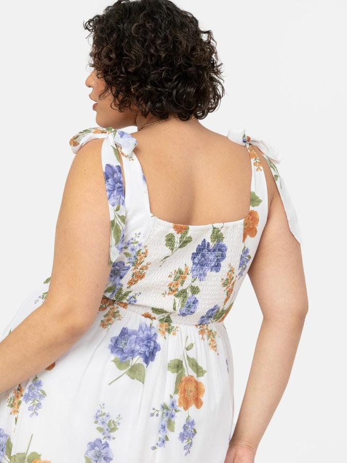 Anaya with Love Recycled Floral Strappy Maxi Dress