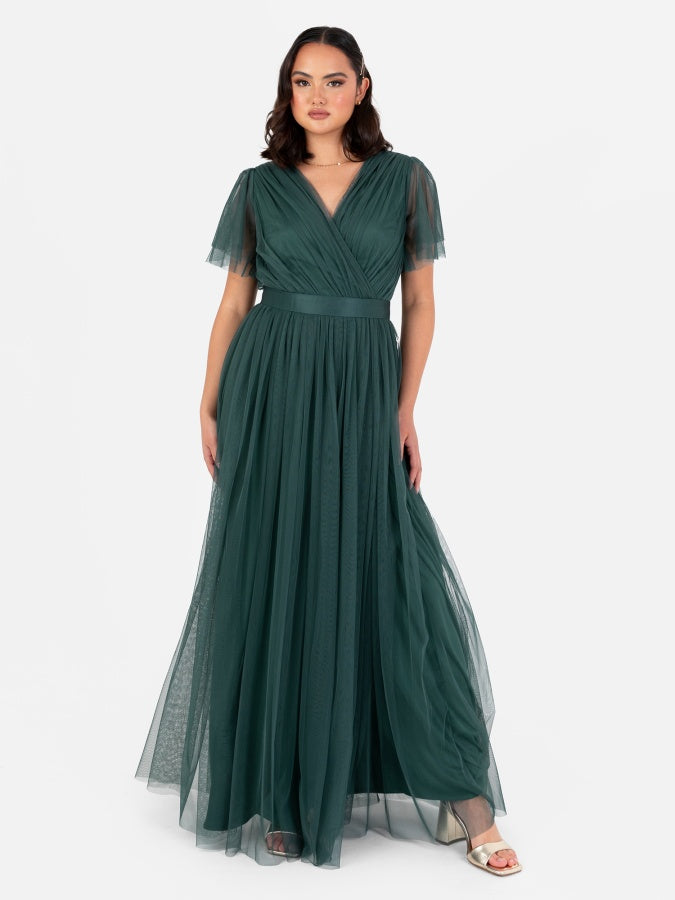 princess polly baby blue dress Emerald Green Bridesmaid Dresses