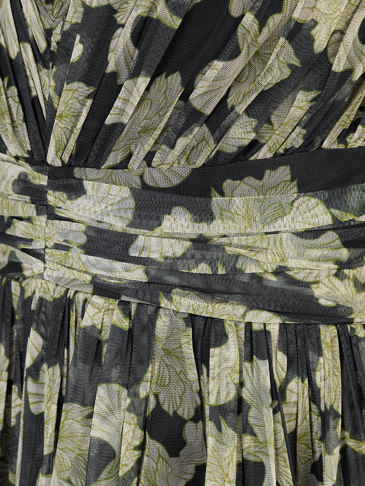 Anaya With Love Recycled Floral Flutter Sleeve V Neck Maxi Dress