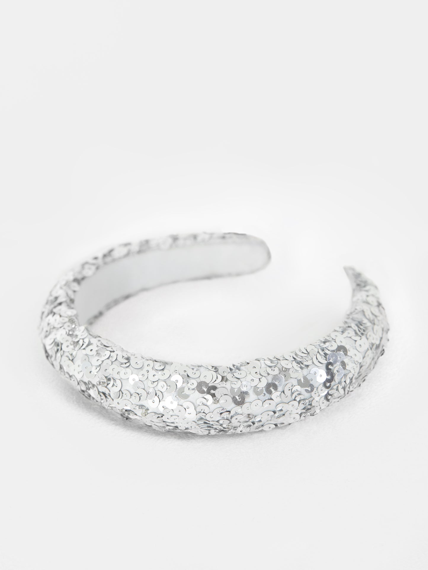 Maya Silver Embellished Headband