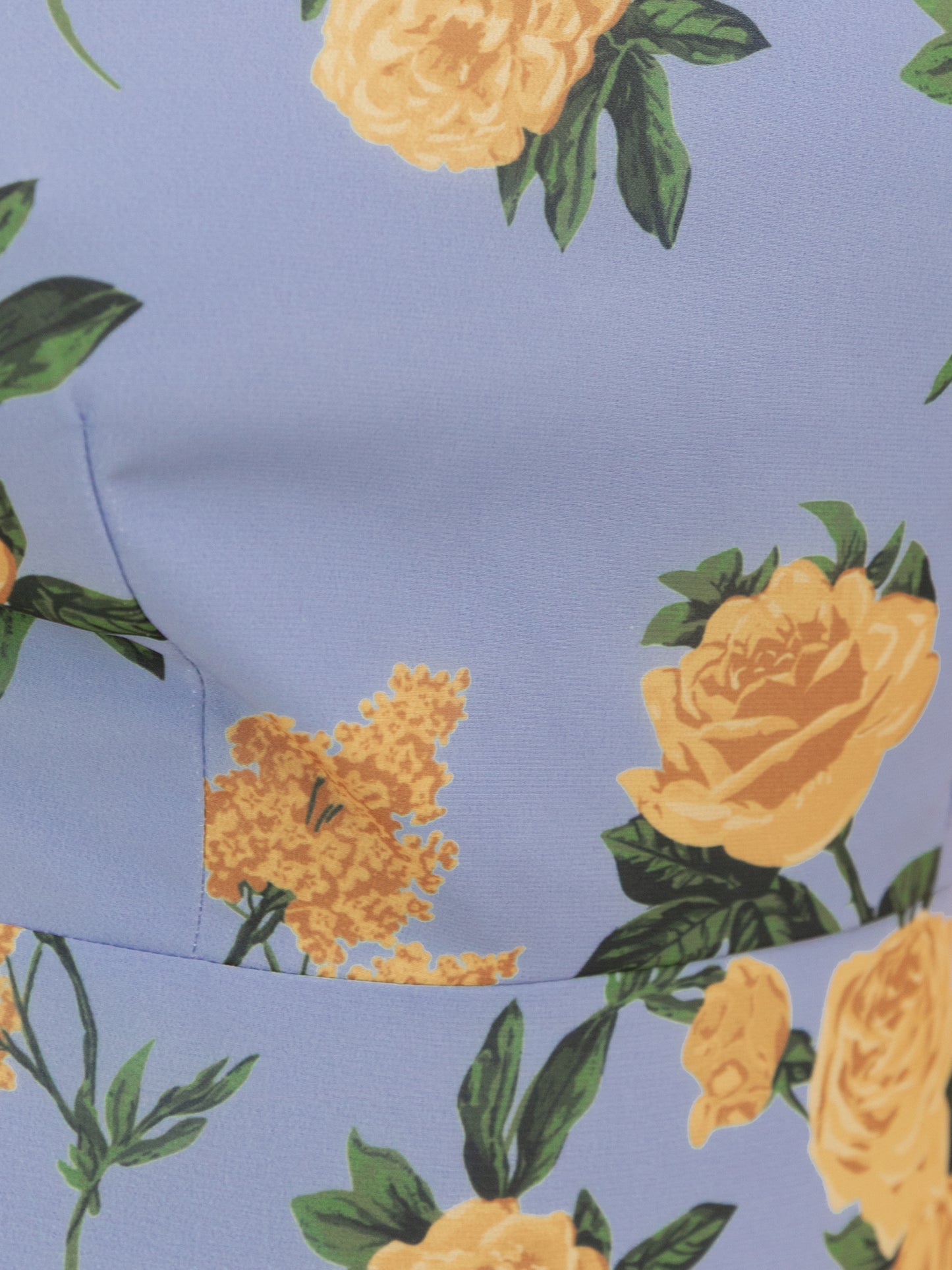 Anaya With Love Recycled Floral Print Halter Neck Tiered Maxi Dress