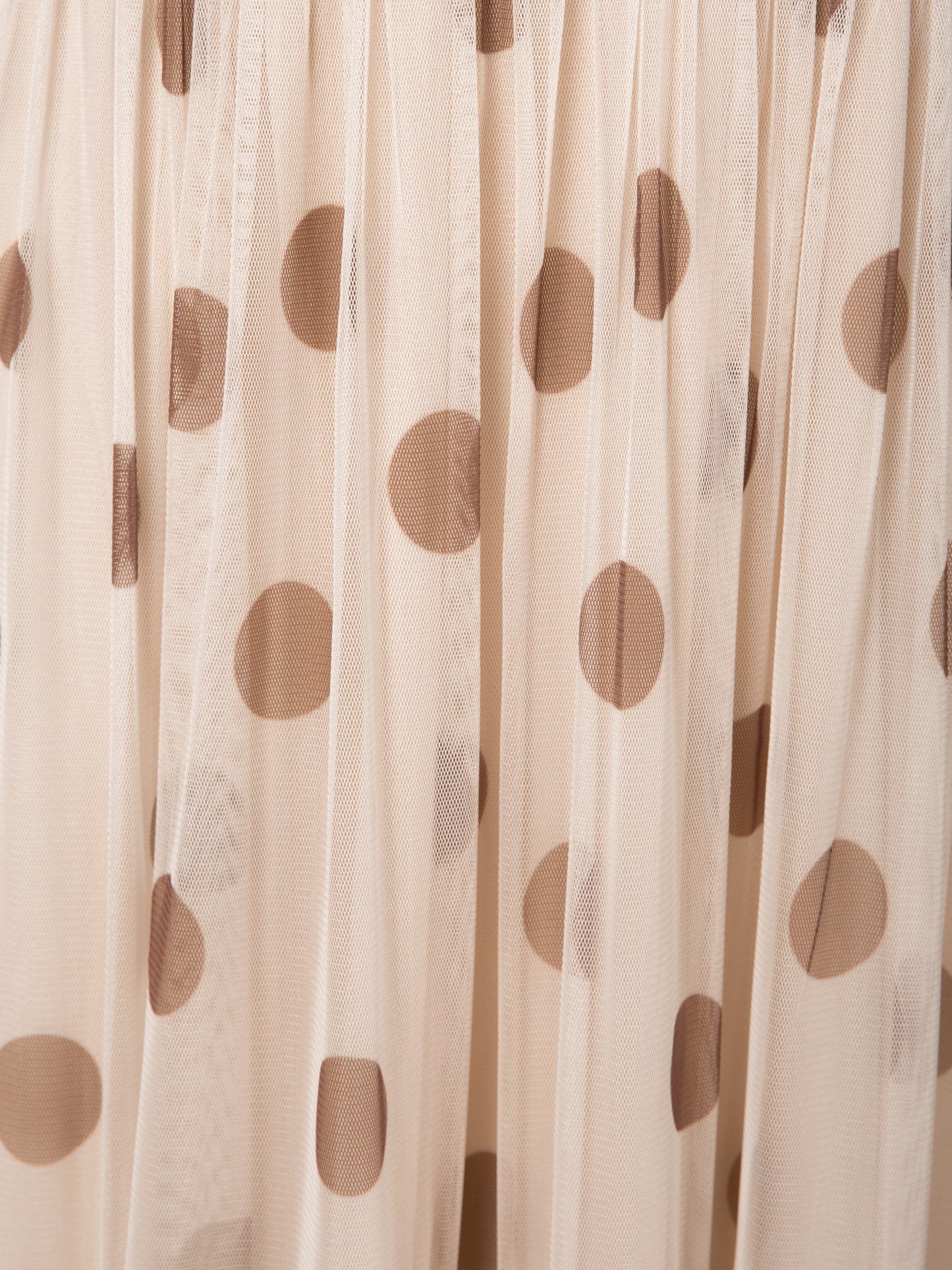 Anaya With Love Recycled Polka Dot Shirred Self-Tie Cami Midi Dress