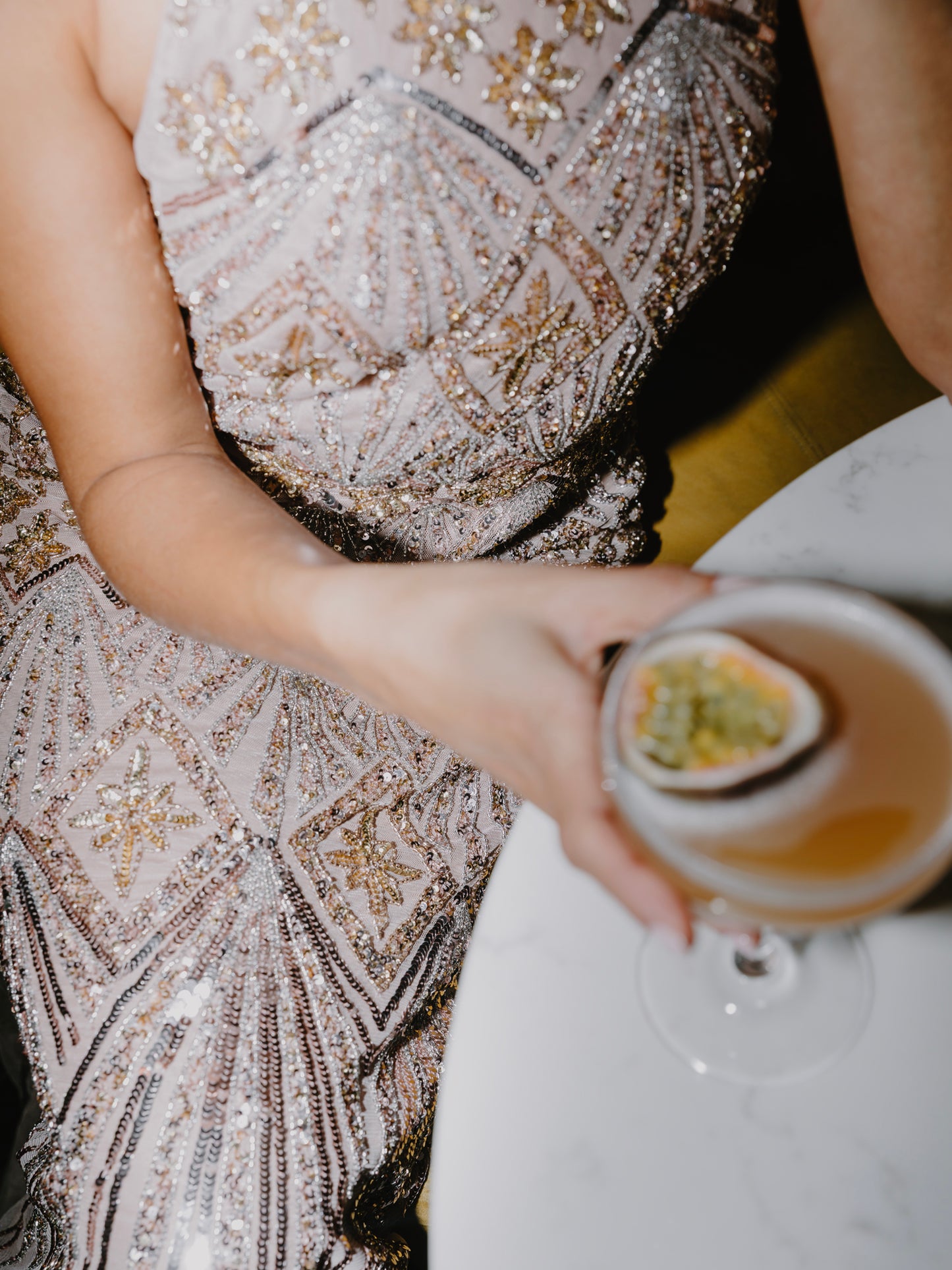 Maya Celestial Embellishment Halter Neck & Open Back Maxi Dress