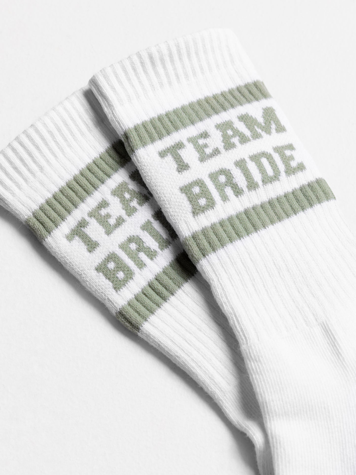 Maya Sage Green 'Team Bride' Socks