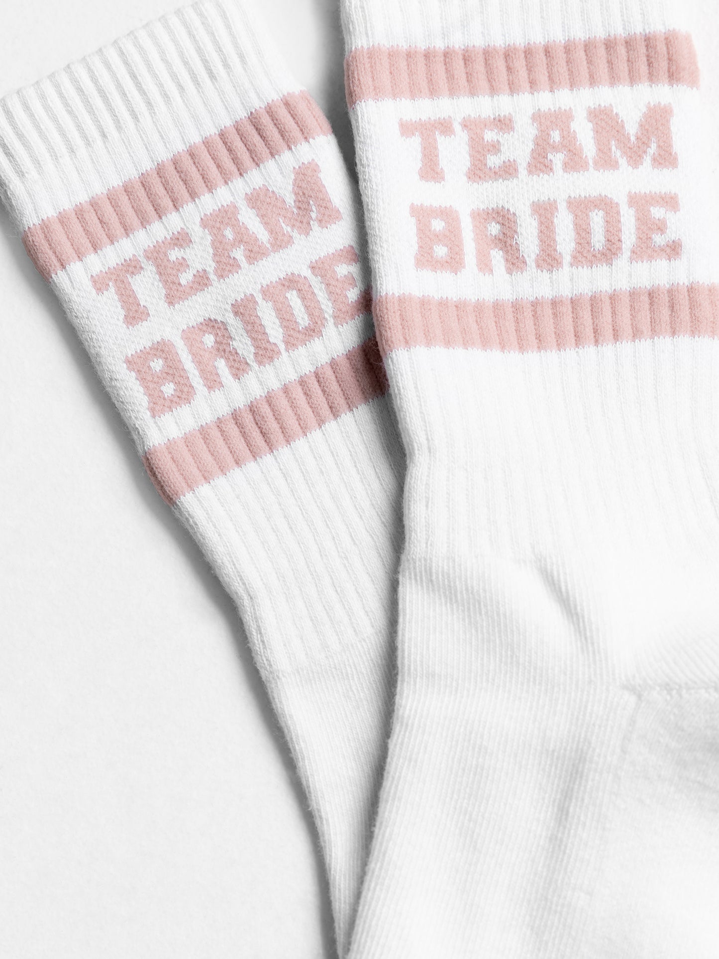 Maya Frosted Pink 'Team Bride' Socks