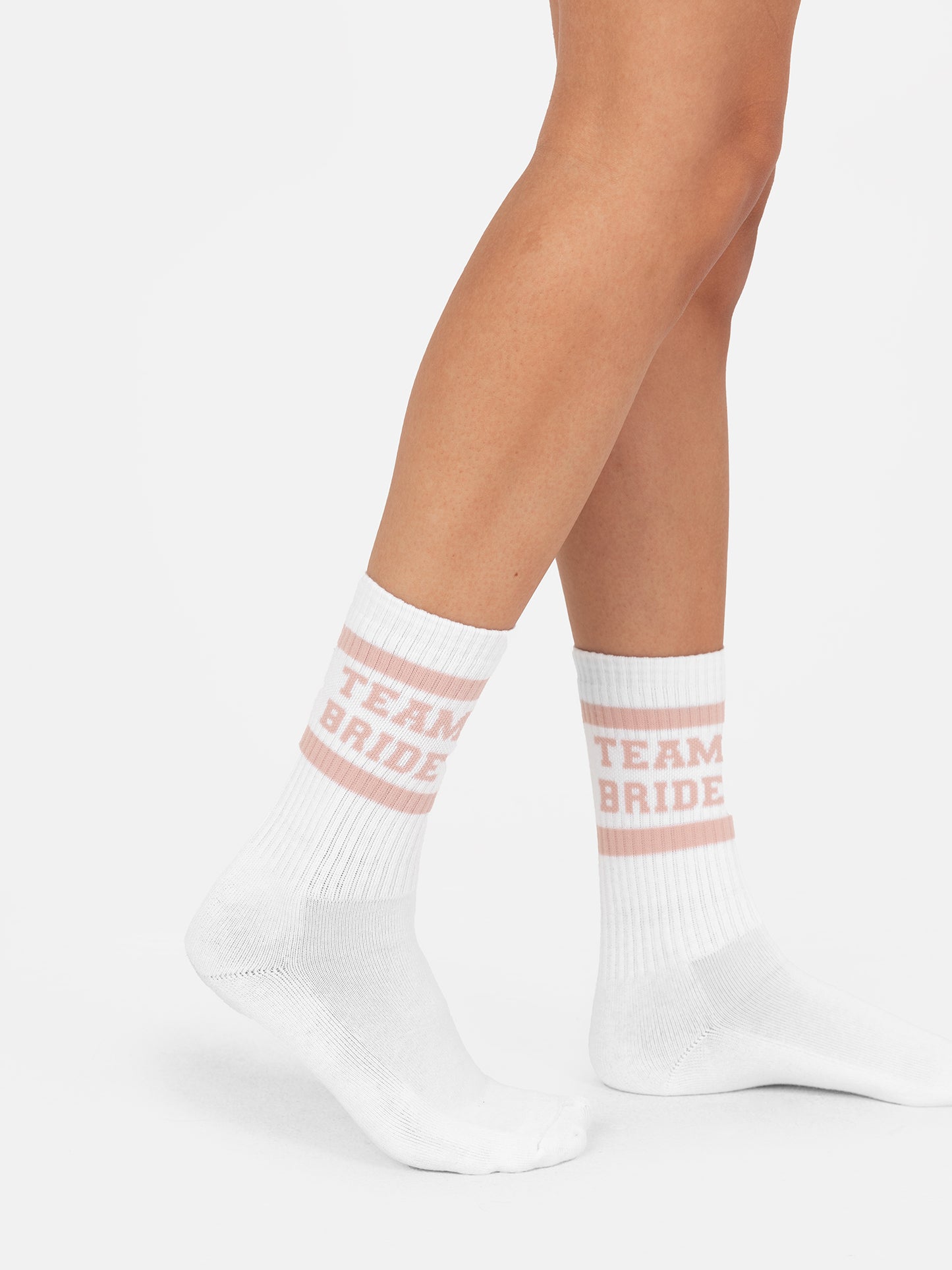 Maya Frosted Pink 'Team Bride' Socks