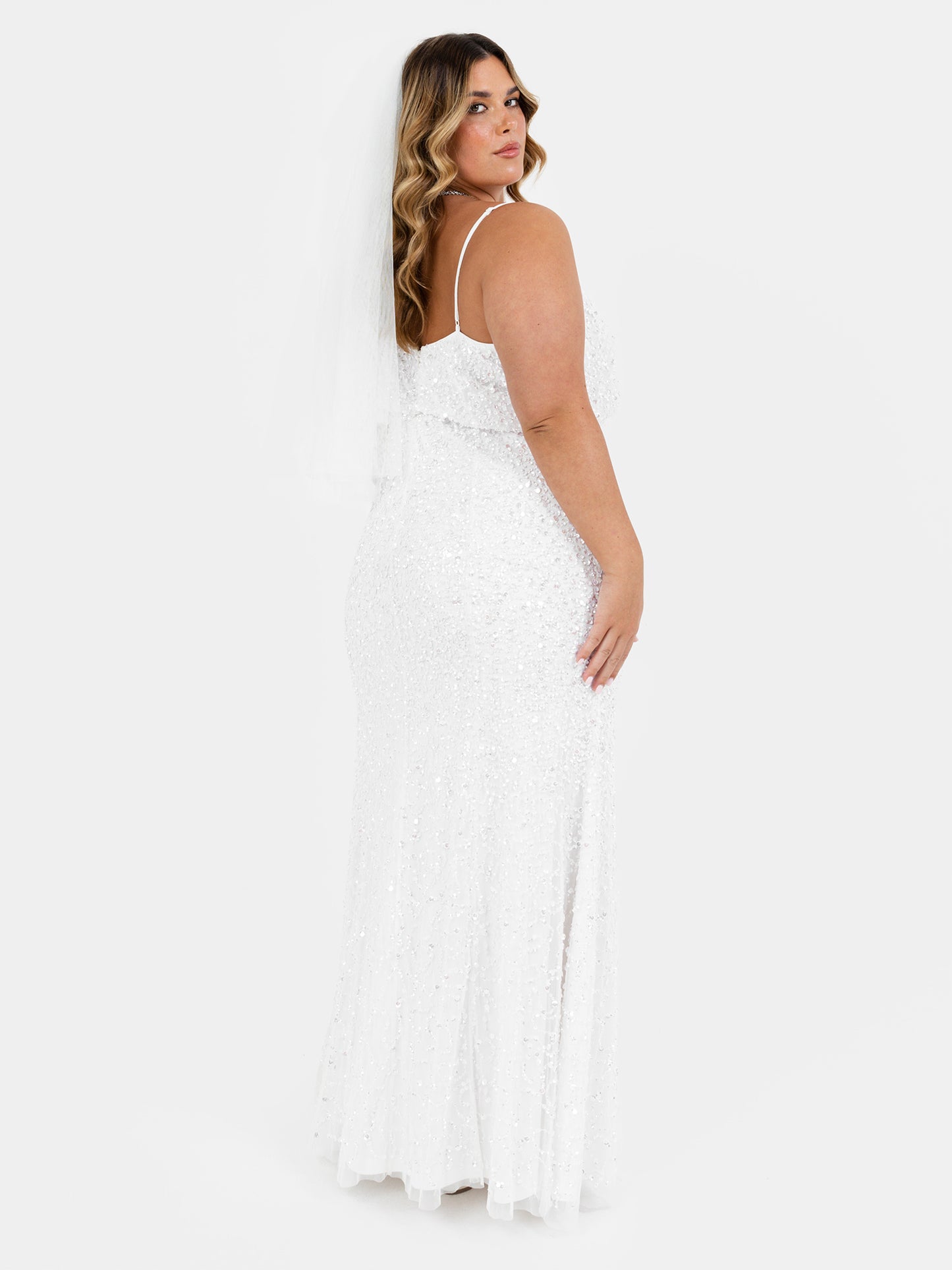 Maya Bridal Embellished Cami Maxi Dress