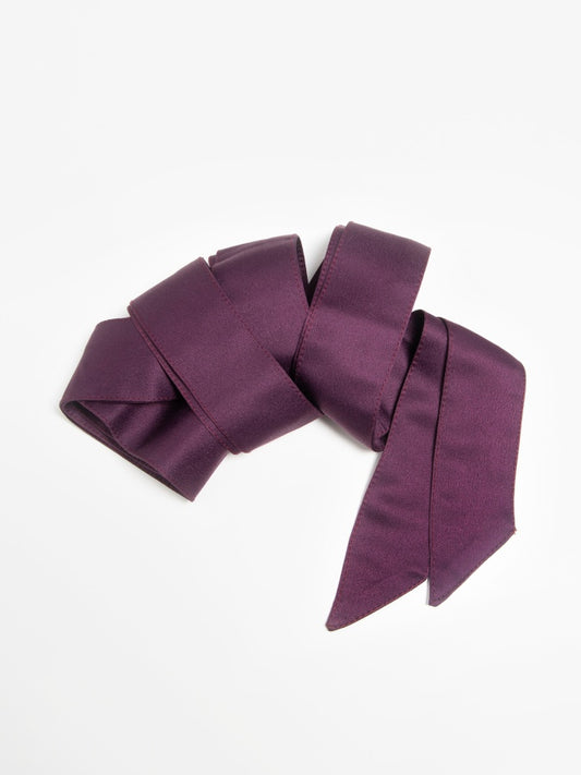 Maya Satin Sash Belt