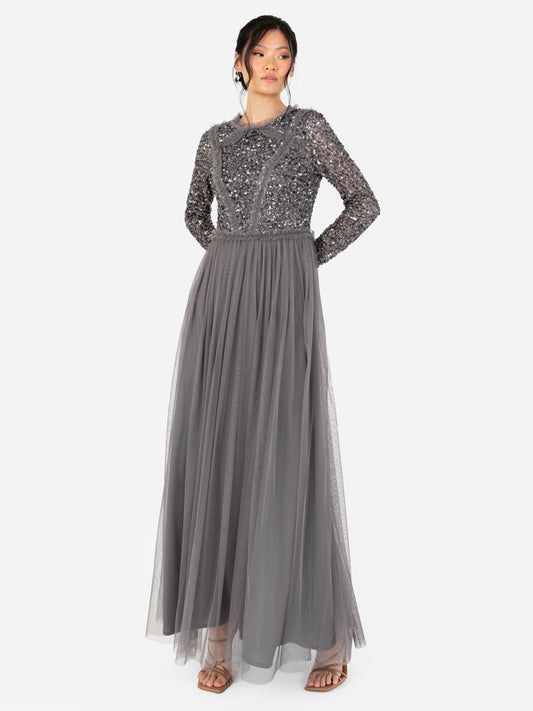 Grey Bridesmaid Dresses Maya Deluxe Grey Bridesmaid Dresses Maya Deluxe