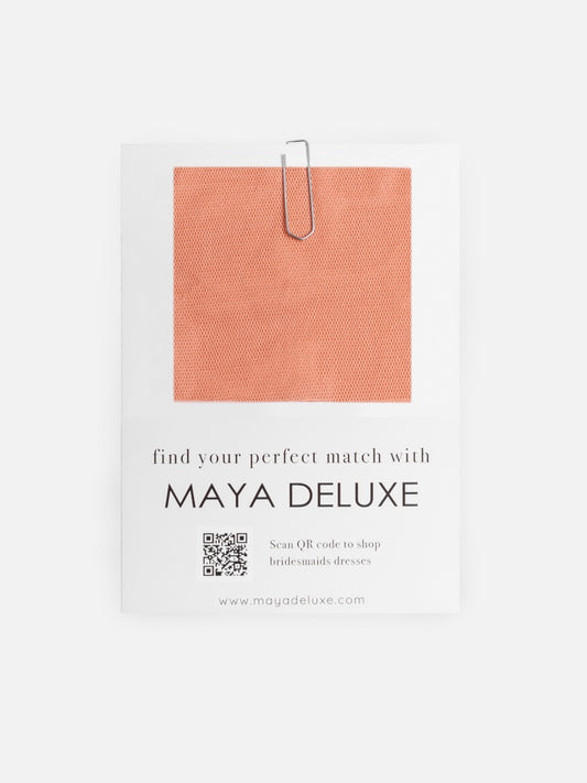 Anaya with Love Coral Swatch