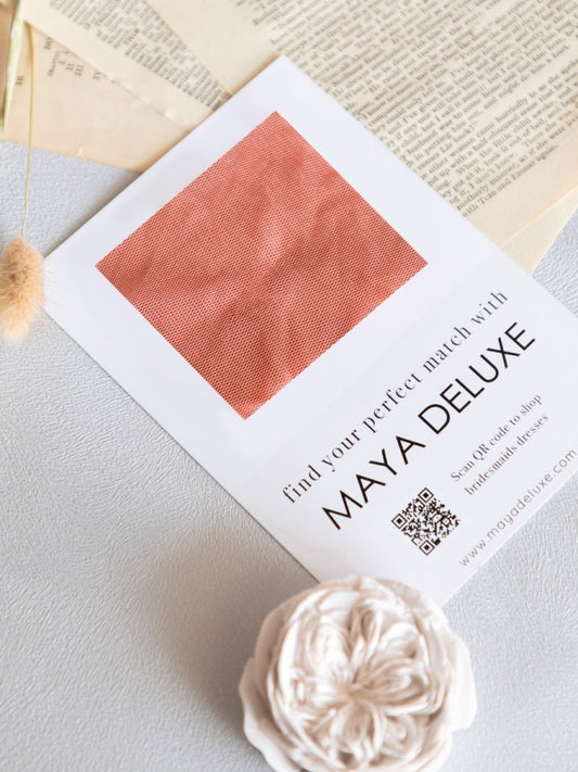 Anaya with Love Coral Swatch