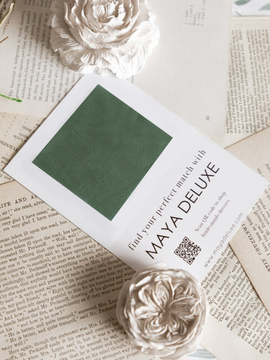 Maya Dark Sage Swatch