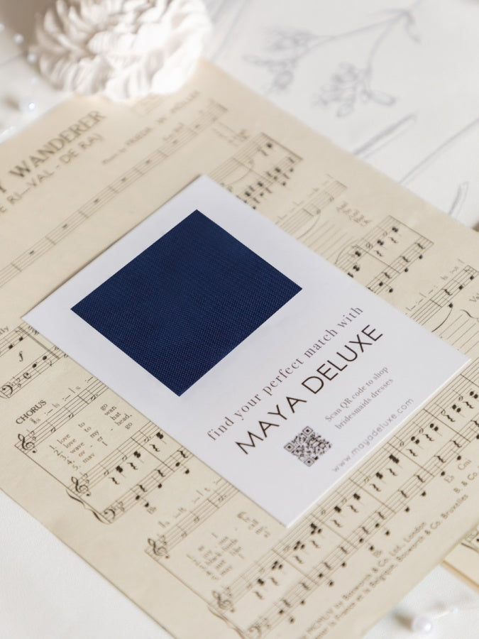 Maya French Navy Swatch