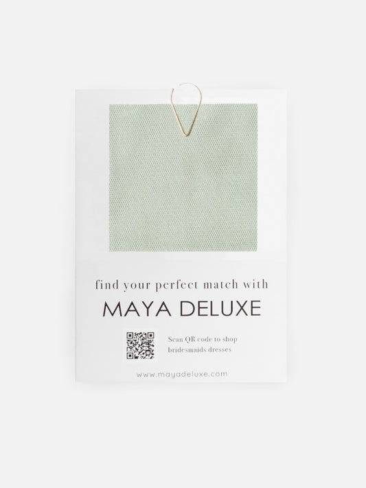 Maya Green Lily Swatch