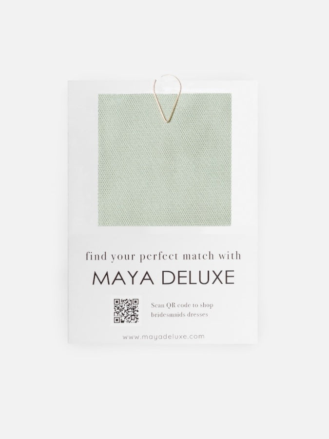 Maya Green Lily Swatch