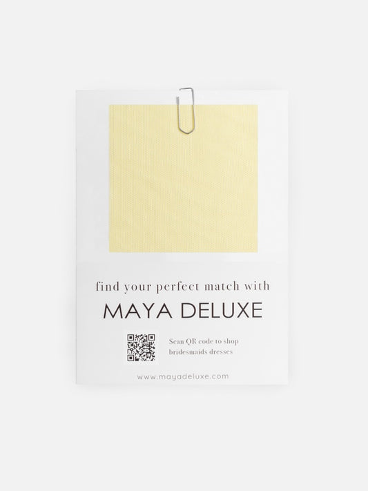 Maya Pale Yellow Swatch