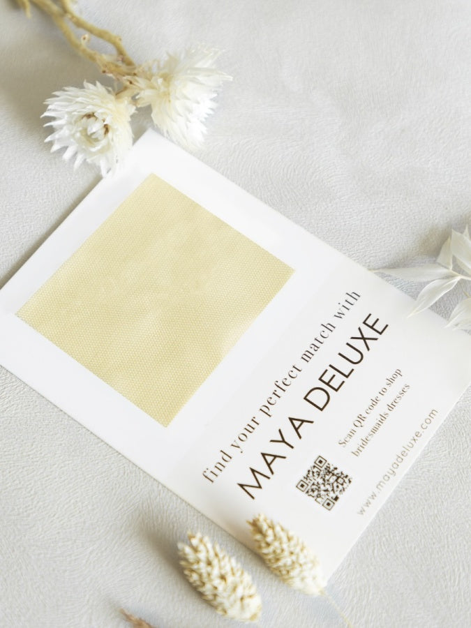 Maya Pale Yellow Swatch