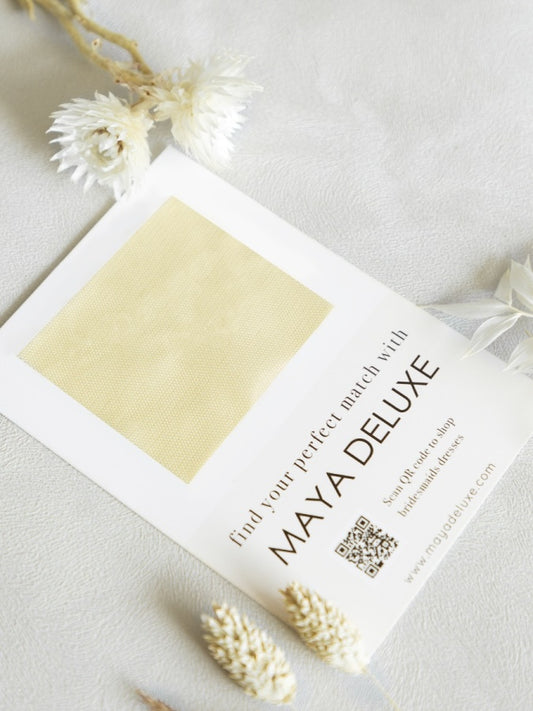 Maya Pale Yellow Swatch