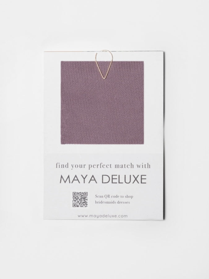 Maya Moody Lilac Swatch