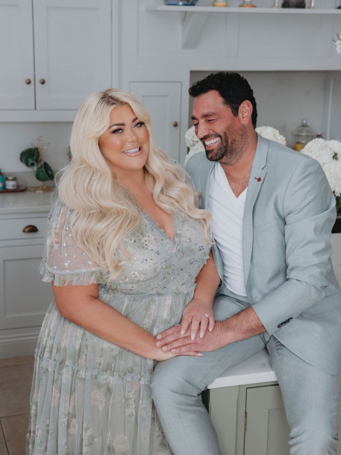 Anaya With Love Recycled Floral & Sequin Maxi Dress