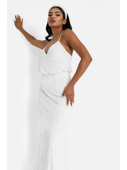 Maya Bridal Embellished Cami Maxi Dress