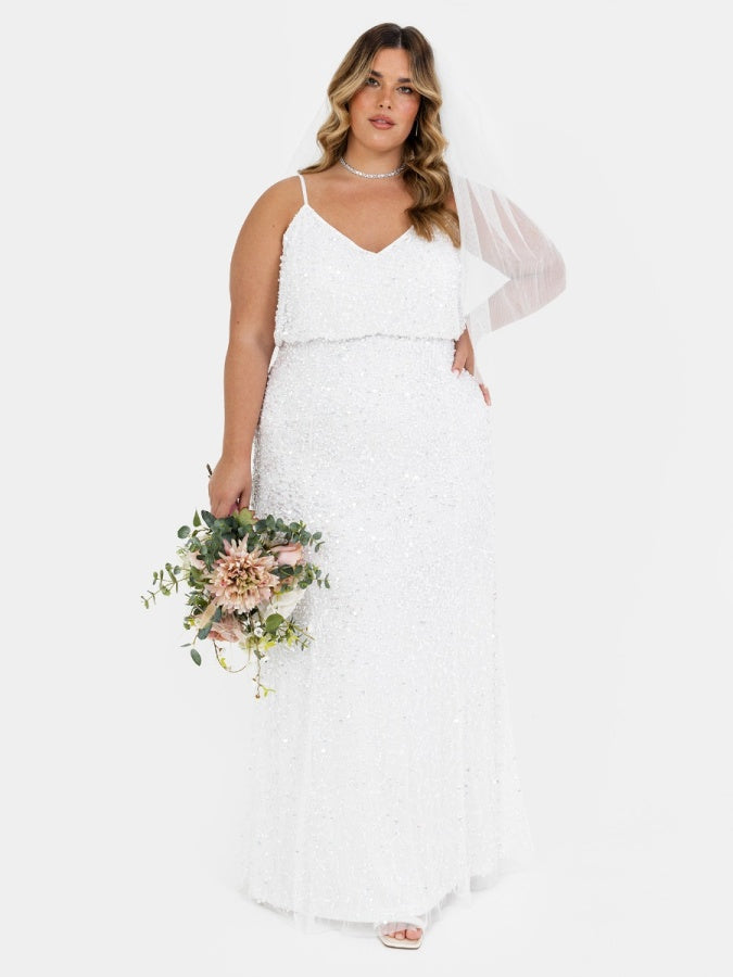 Maya Bridal Embellished Cami Maxi Dress