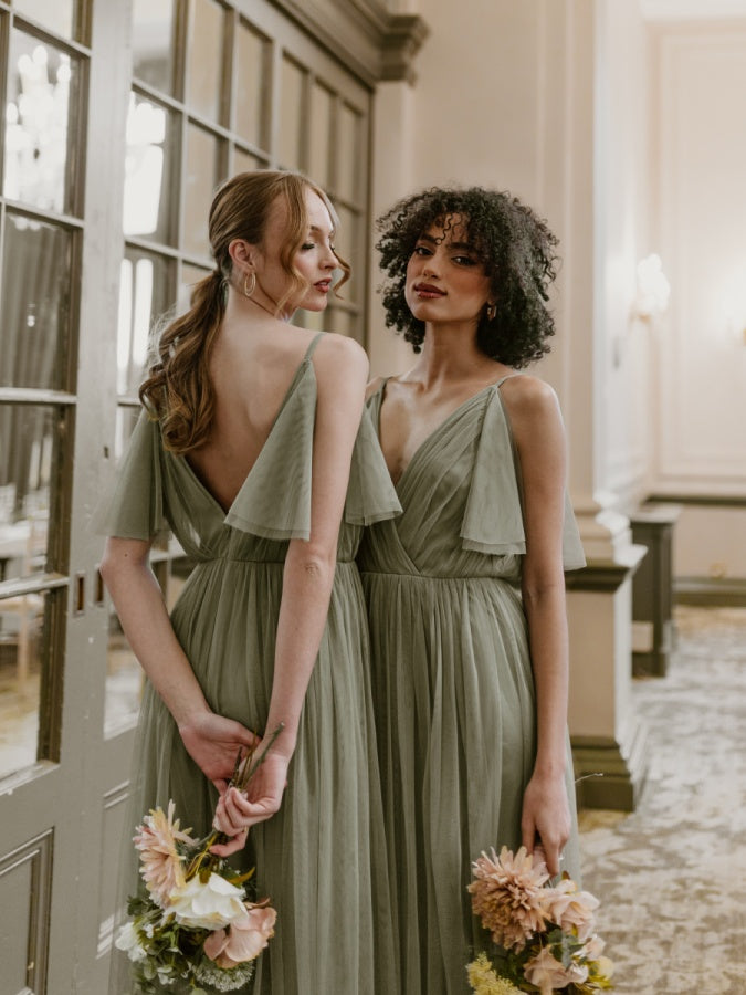 Anaya with Love Recycled Frosty Green Cami Maxi Dress