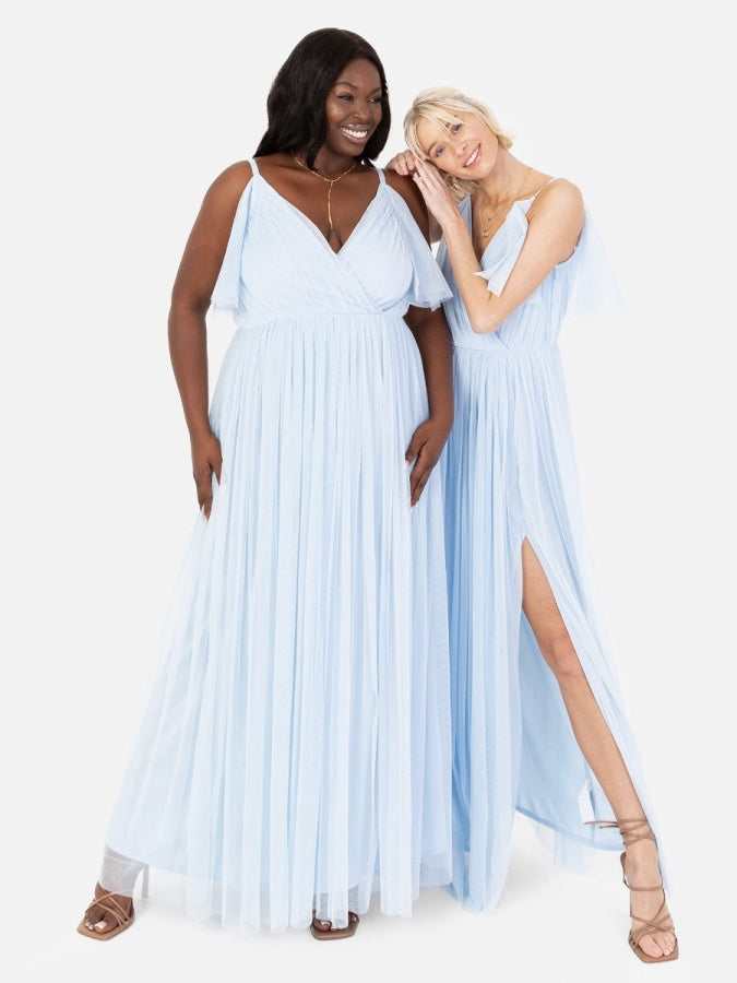 Anaya with Love Recycled Light Blue Cami Maxi Dress