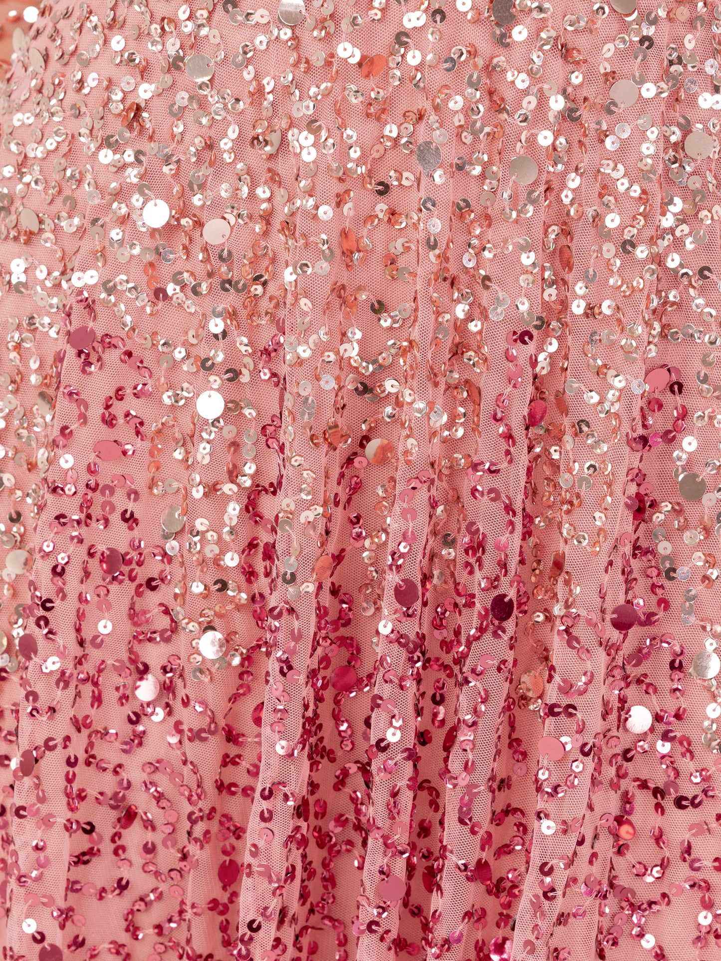 Maya Ombre Embellished High Neck Maxi Dress