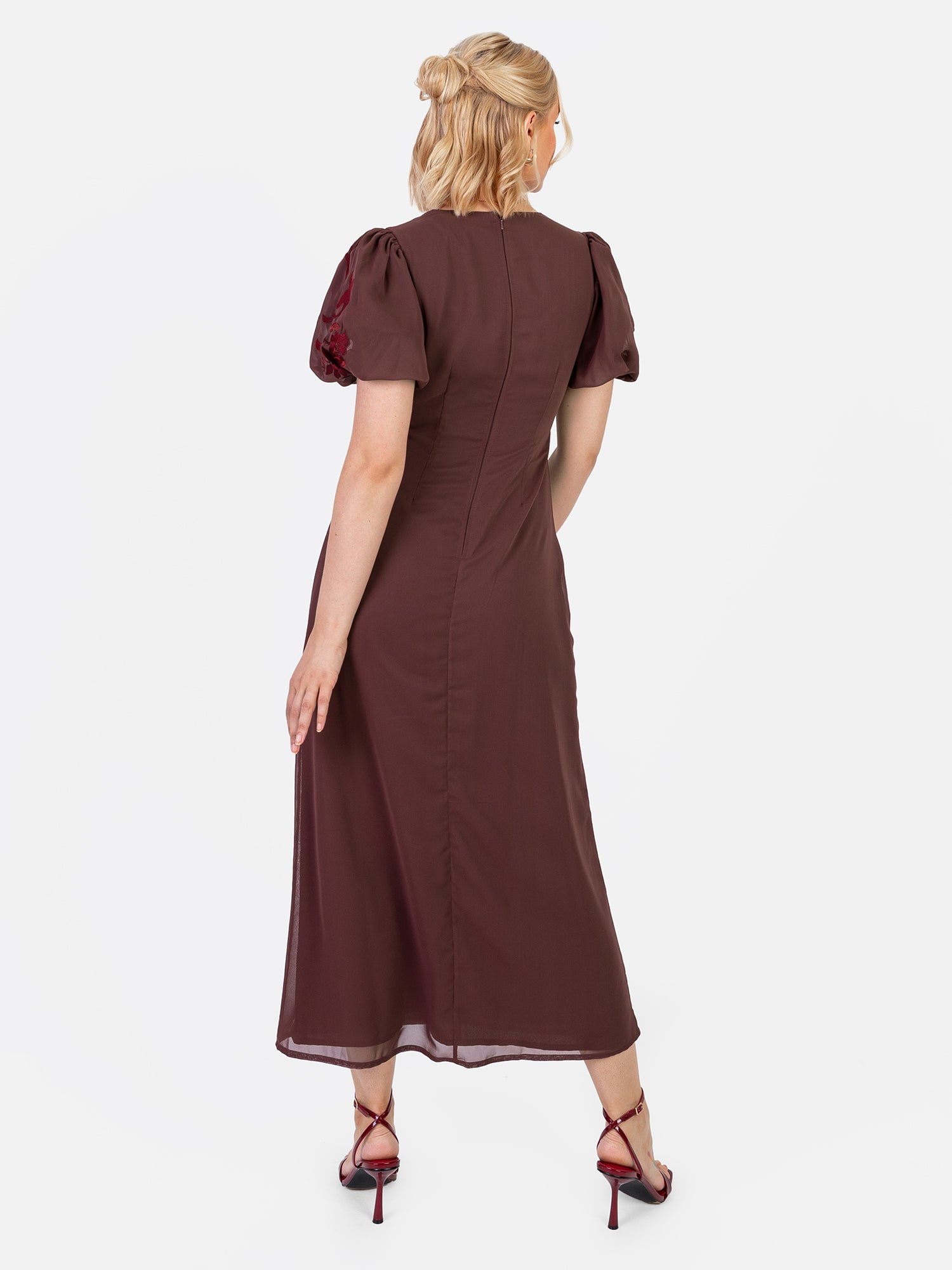 midaxi dress with short sleeves Buy Jolie Moi Blue Mesh Short Sleeve Midaxi Dress from Next USA