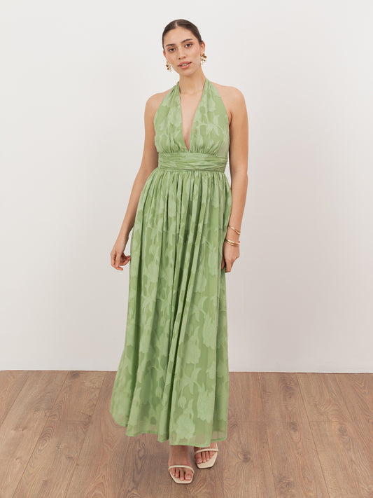 Floral Burnout & Jacquard Dresses Maya Deluxe Floral Burnout & Jacquard Dresses Maya Deluxe