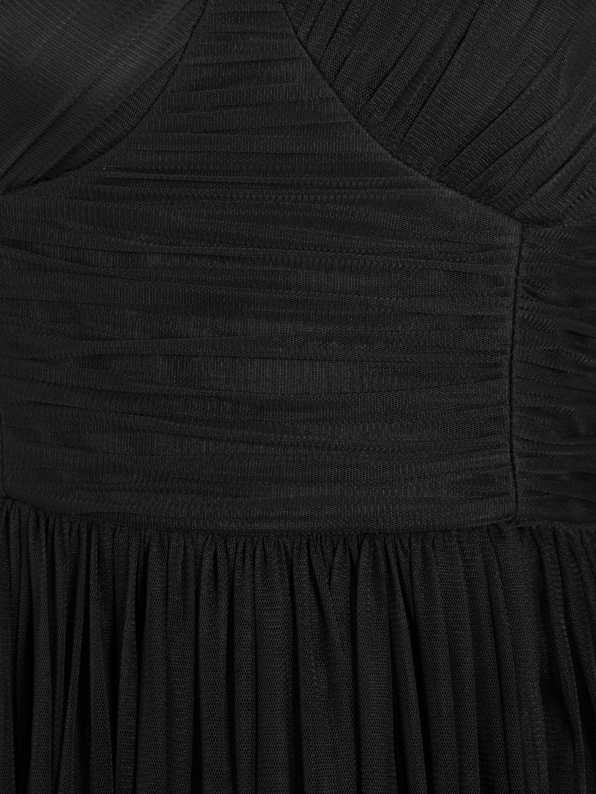 Anaya With Love Recycled Black Cutout One Shoulder Maxi Dress