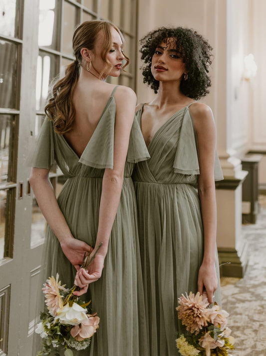 Anaya with Love Recycled Frosty Green Cami Maxi Dress