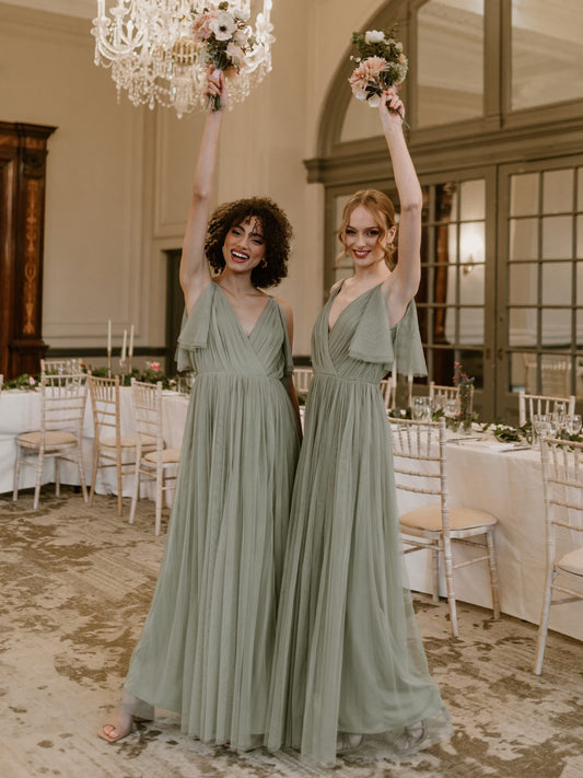 Anaya with Love Recycled Frosty Green Cami Maxi Dress