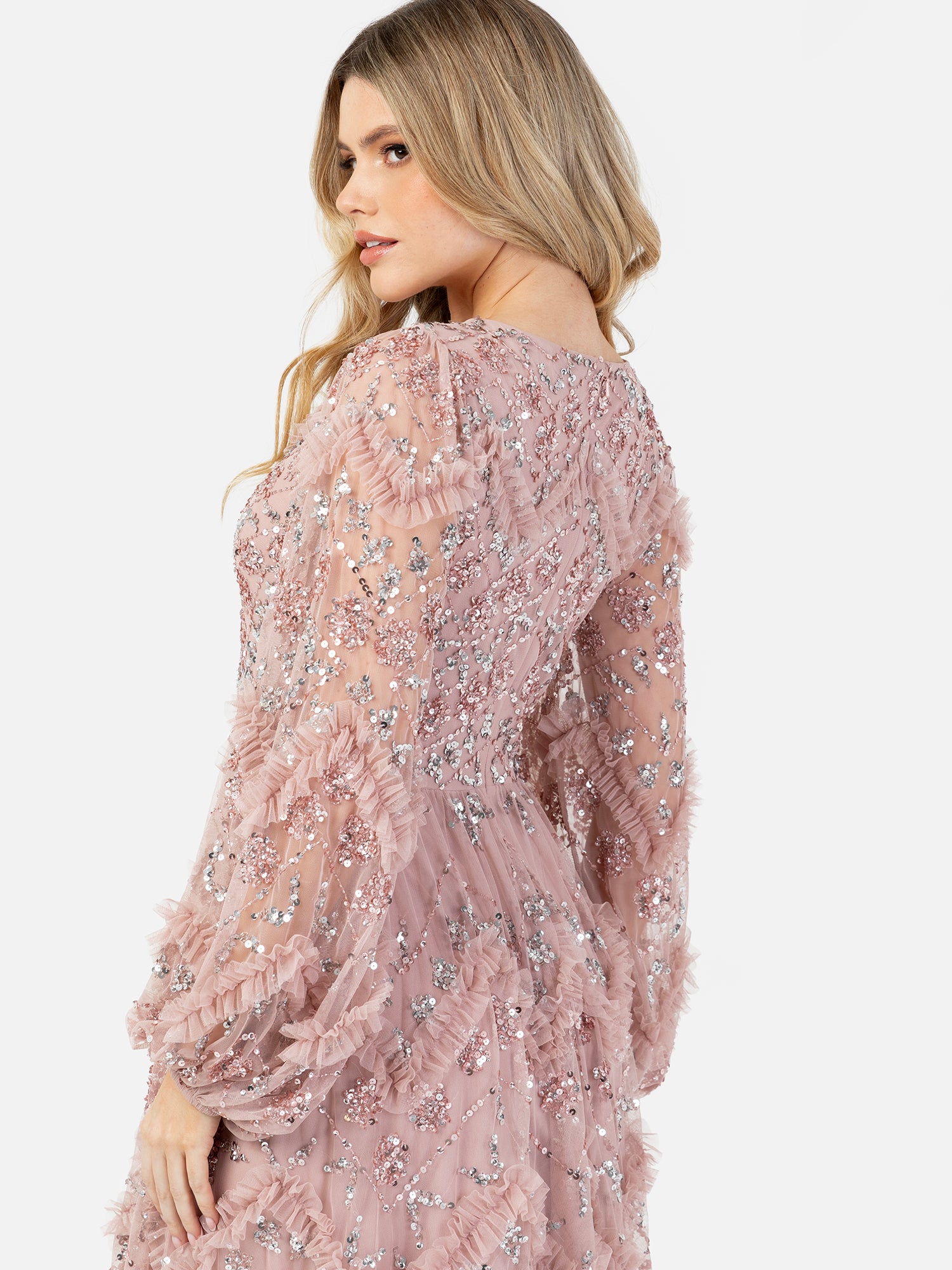 maya pink sequin dress Maya Pink Alglist