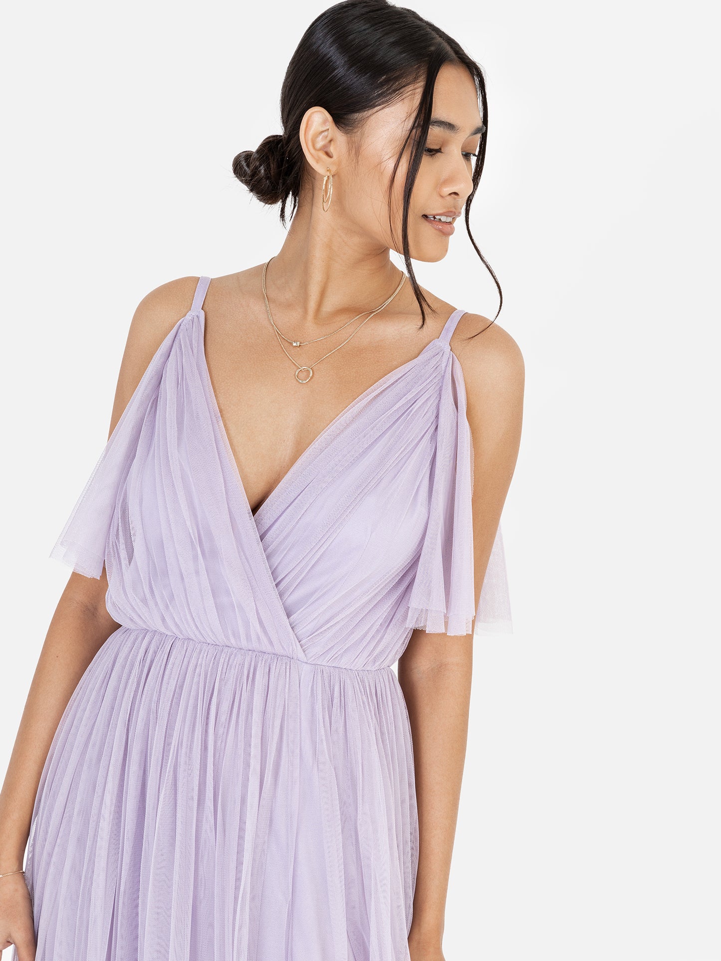 Anaya with Love Recycled Lilac Cami Maxi Dress