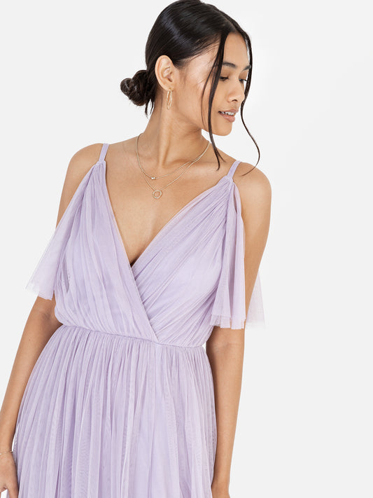Anaya with Love Recycled Lilac Cami Maxi Dress