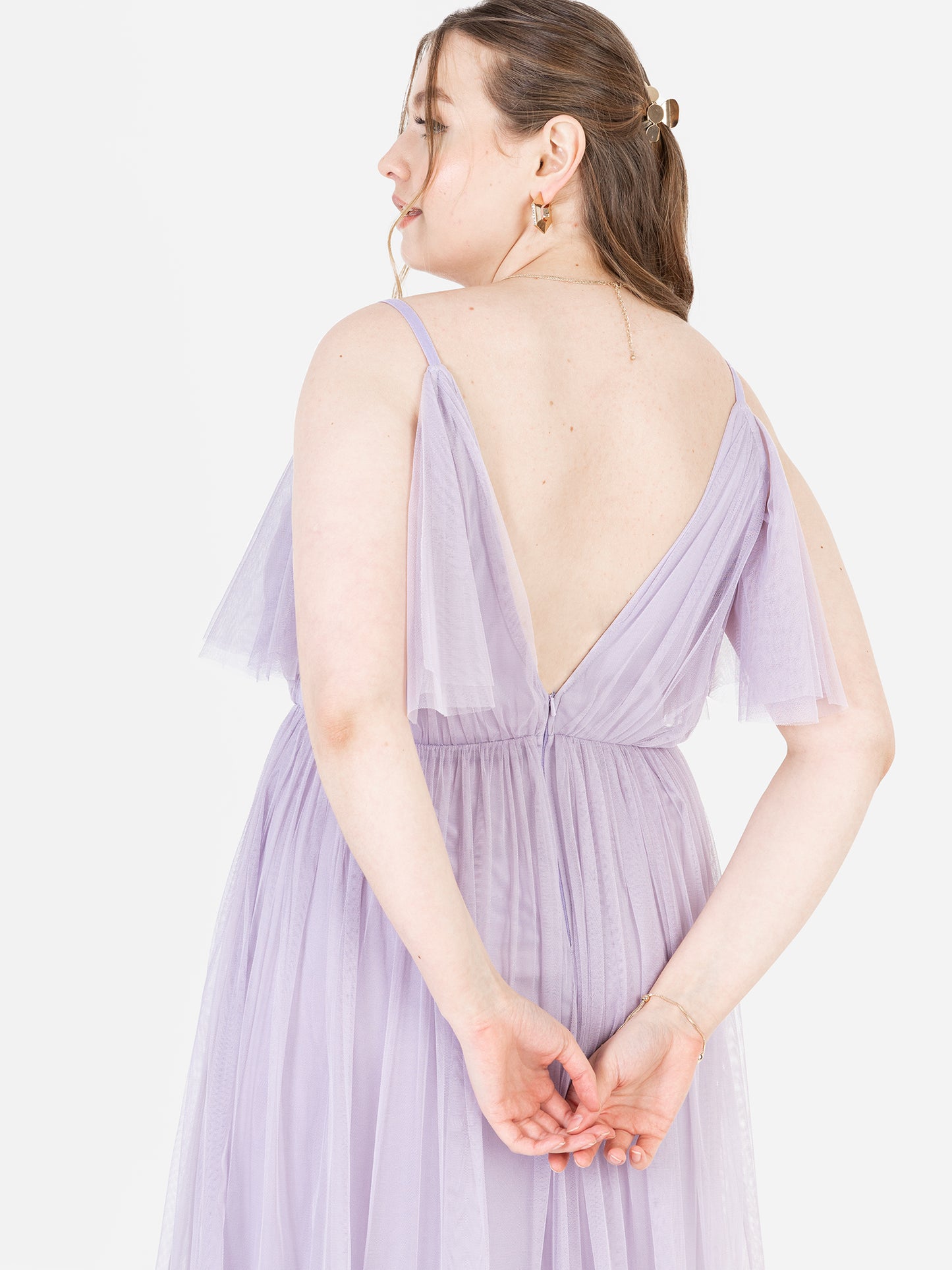 Anaya with Love Recycled Lilac Cami Maxi Dress