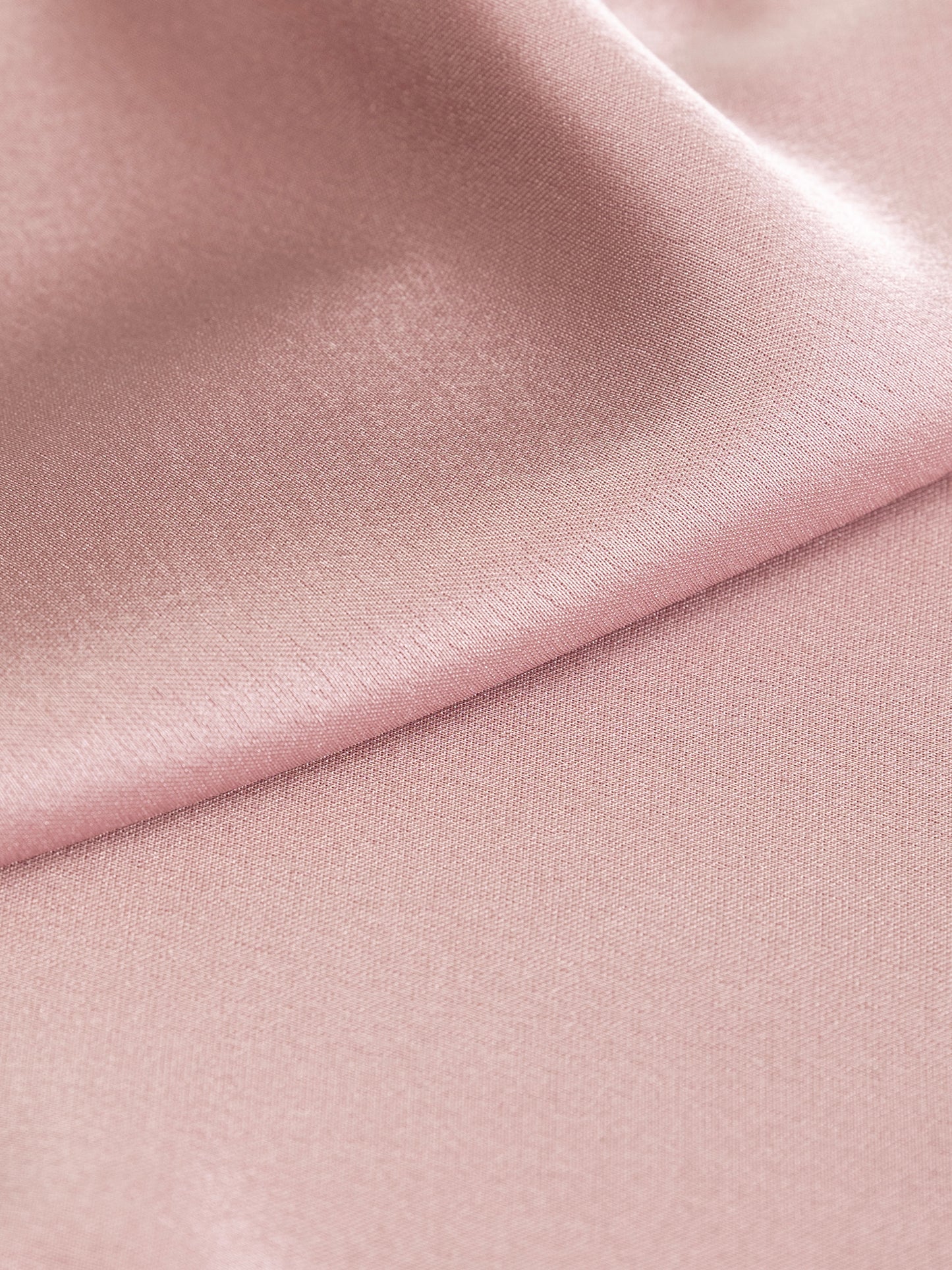 Maya Deluxe Blush Satin Tie and Pocket Square Set