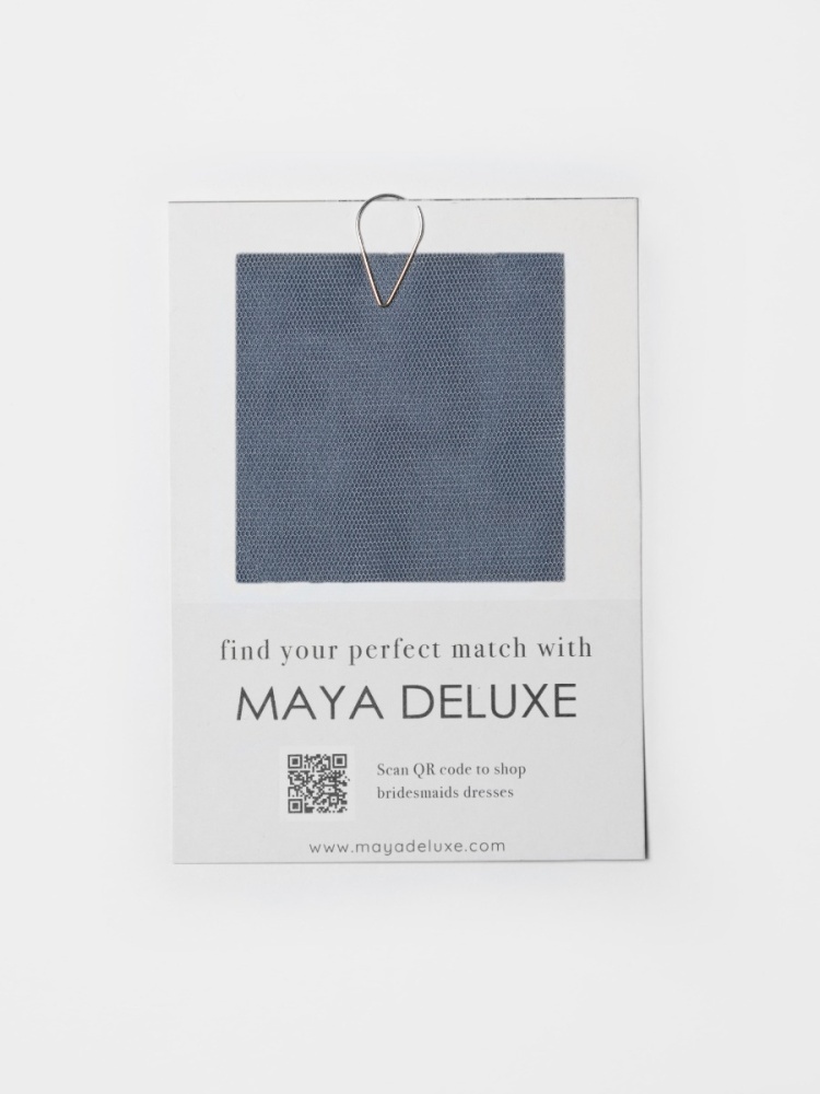 Maya Dusty Blue Swatch